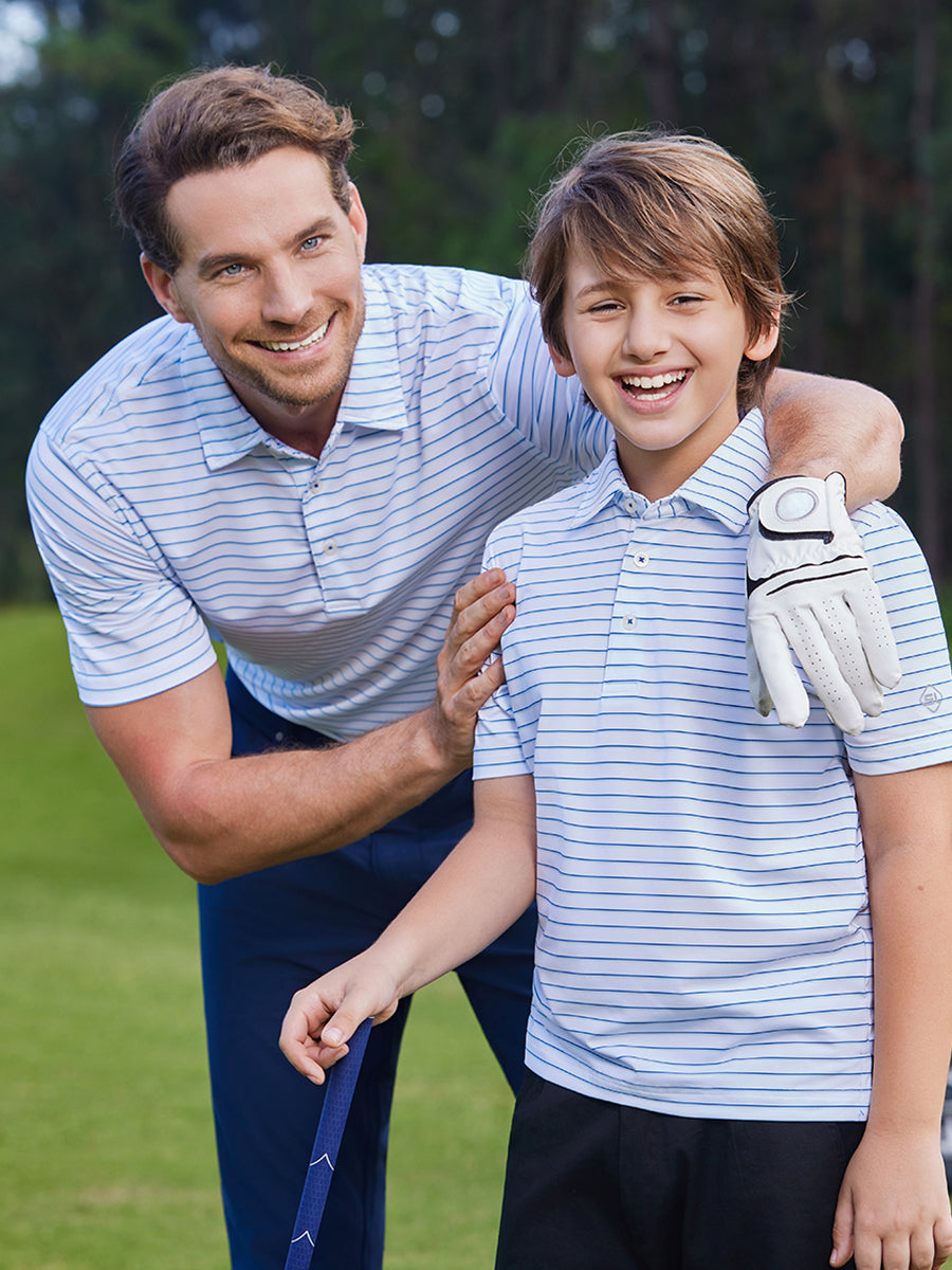 Popular Yarn Dyed Stripe Polo
