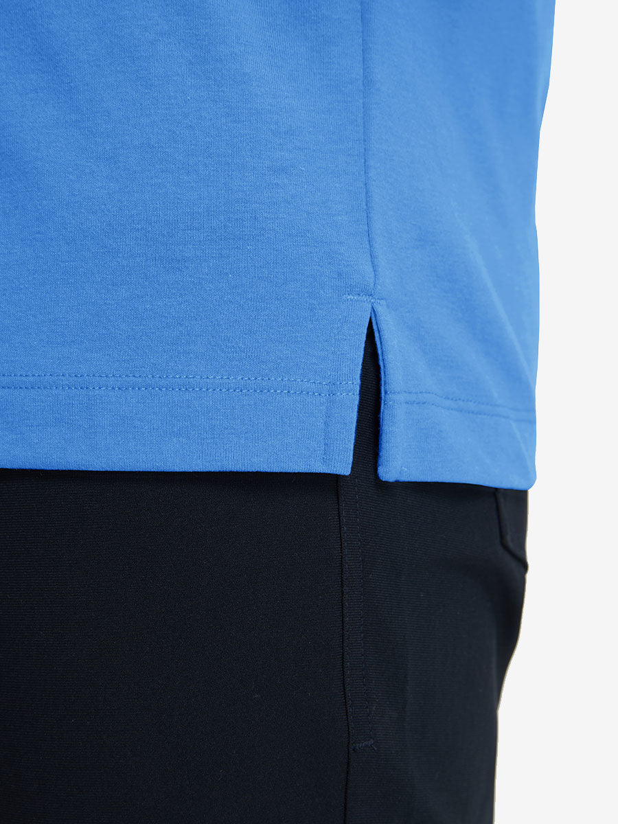 Comfy Cotton Blend Polo Shirts with Pocket
